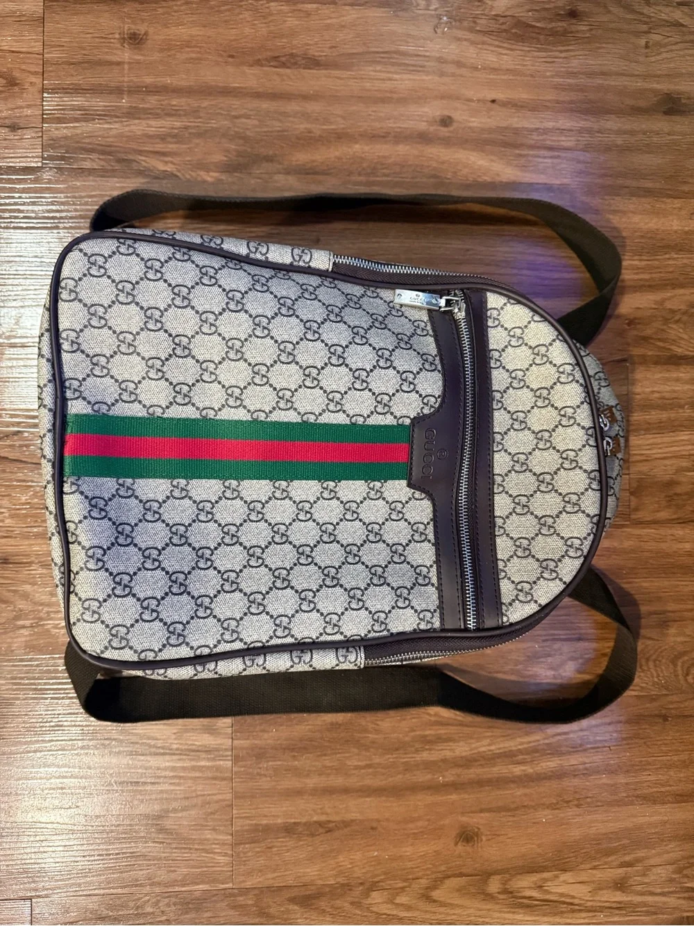 Vintage Gucci Ophidia Backpack featuring the classic GG Supreme canvas Used